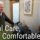 Male Smiling at reception